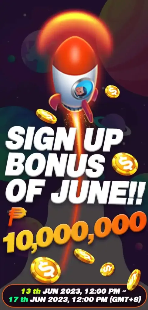 Sign Up Bonus of June