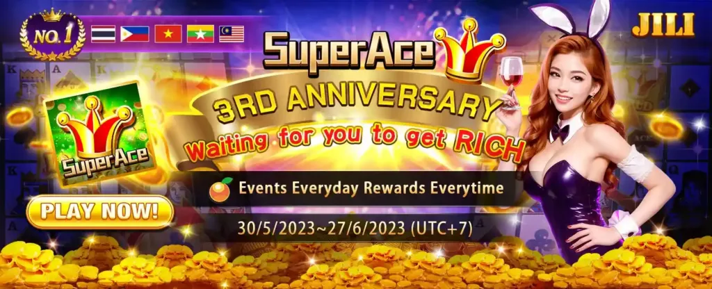 JILI Super Ace 3rd Anniversary